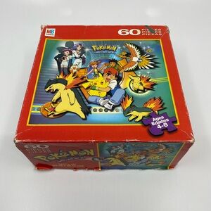 Vintage Pokemon Gold & Silver Puzzle